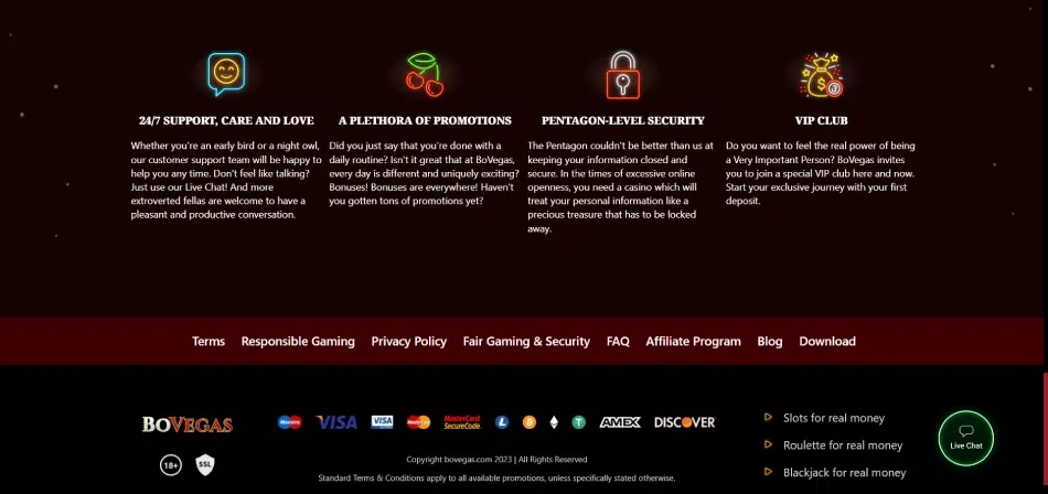 Bovegas Casino Login – Get Started with a Secure and Easy Process